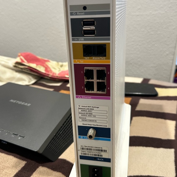 ARRIS® SVG2482-AC SURFBoard DOCSIS 3.0 AC1750 Cable Modem/Router Combo - Picture 2 of 5